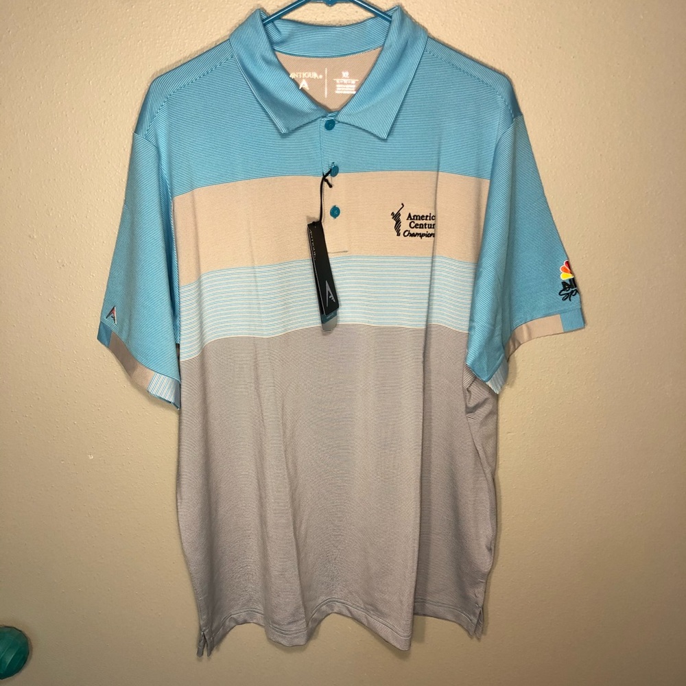 NWT Men’s Antigua golf shirt